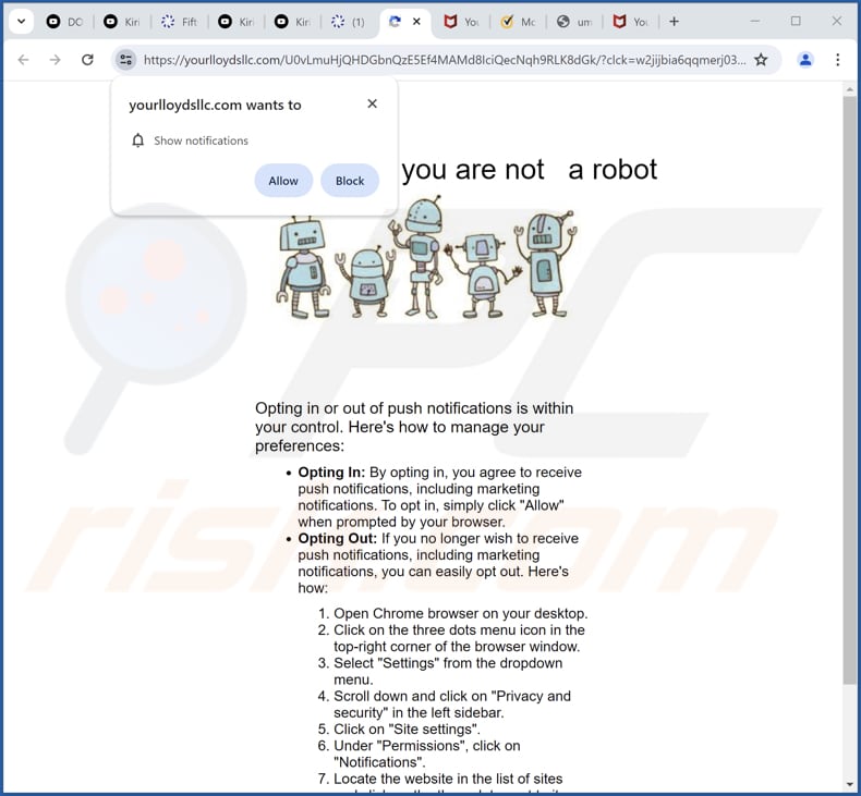 yourlloydsllc[.]com ads