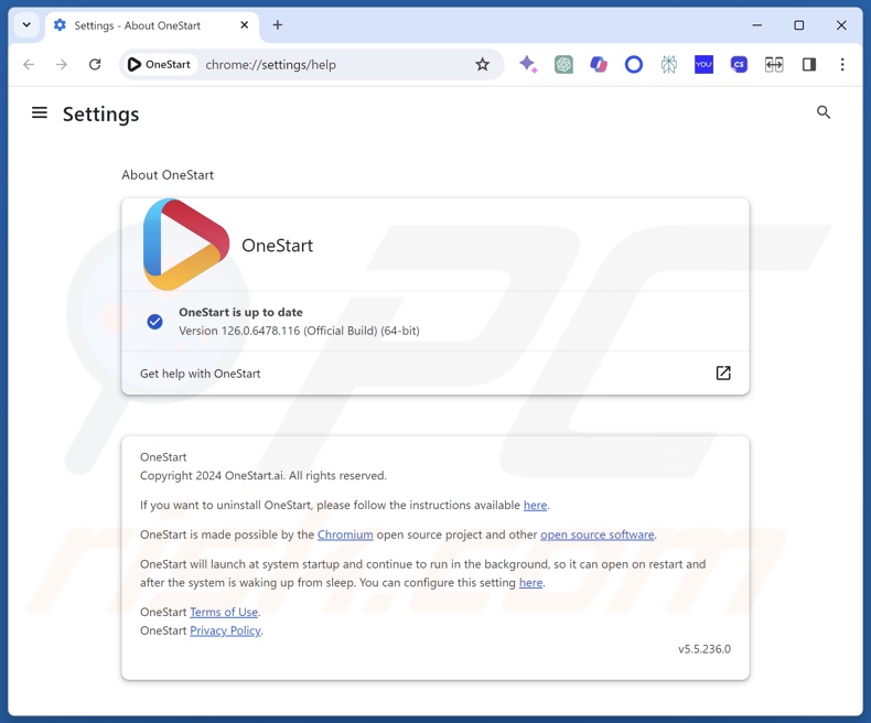OneStart PUA gebruikt om TamperedChef malware te infiltreren