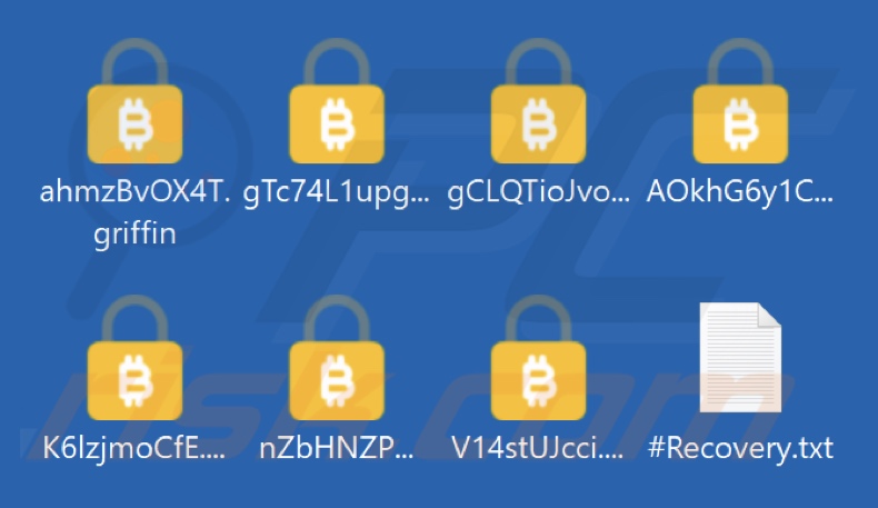Bestanden versleuteld door Griffin ransomware (.griffin extensie)
