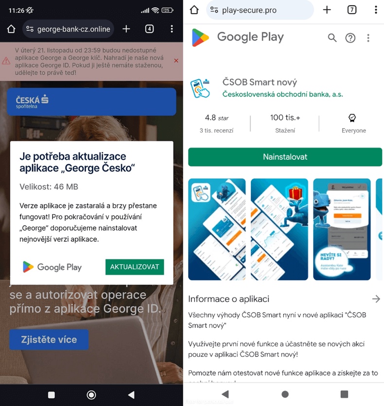 NGate malware verspreid via sites vermomd als banksites en Google Play