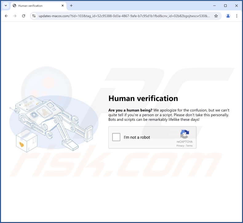 updates-macos[.]com pop-up omleidingen