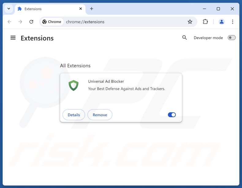 Ongewenste advertenties verwijderen uit Google Chrome stap 2