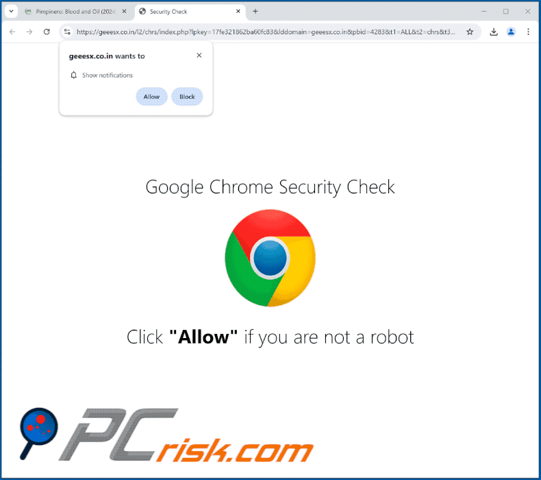 geeesx.co[.]in website optreden (GIF)