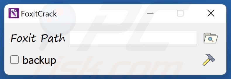 SteelFox interface voor het kraken van malware
