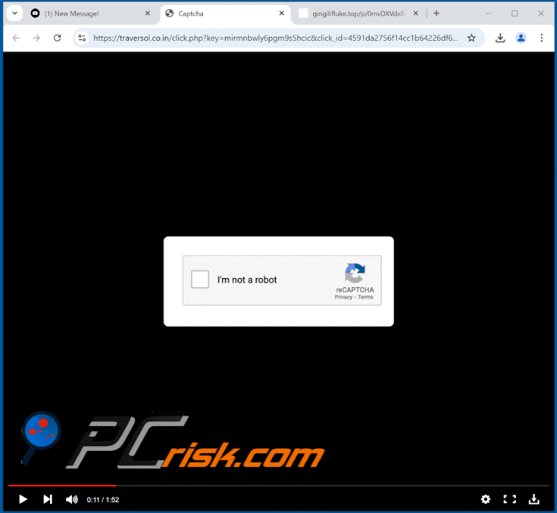 traversol.co[.]in website optreden (GIF)