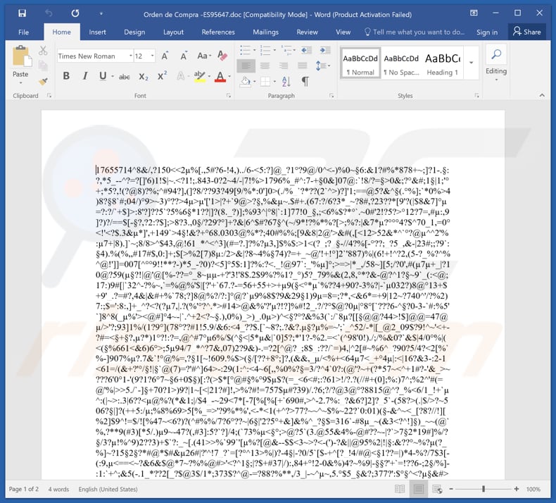 VipKeyLogger malware kwaadaardige bijlage verspreiden