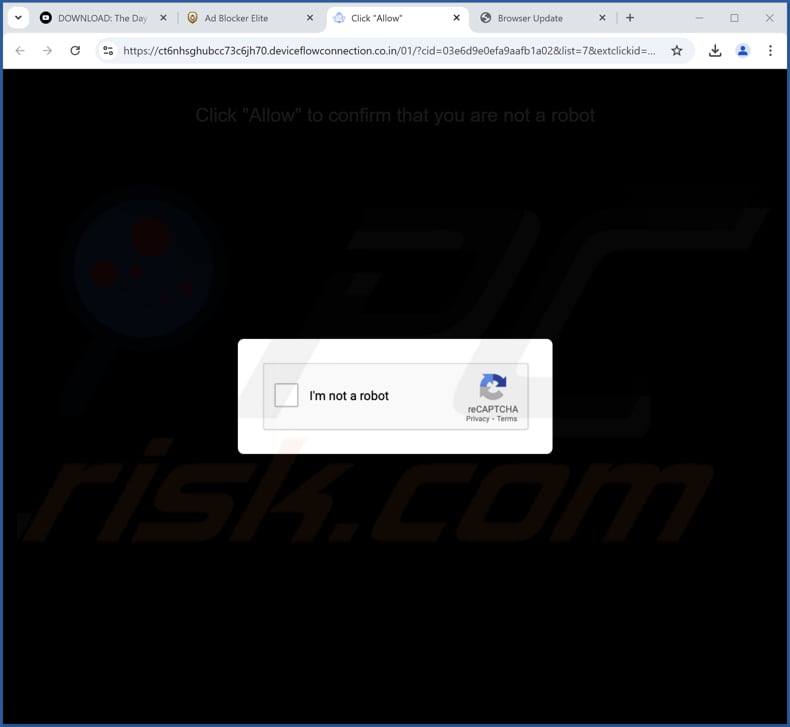 deviceflowconnection.co[.]in ads