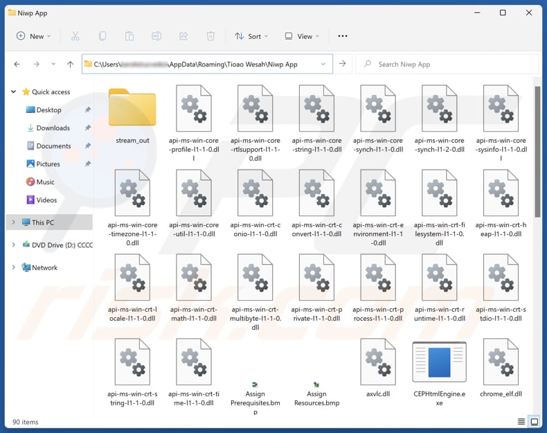 Niwp App ongewenste toepassing
