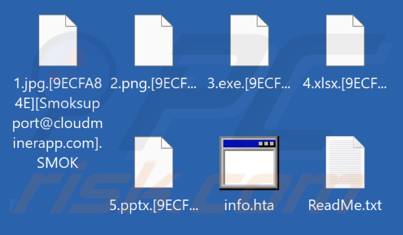 Bestanden versleuteld door SMOK ransomware (.SMOK extensie)