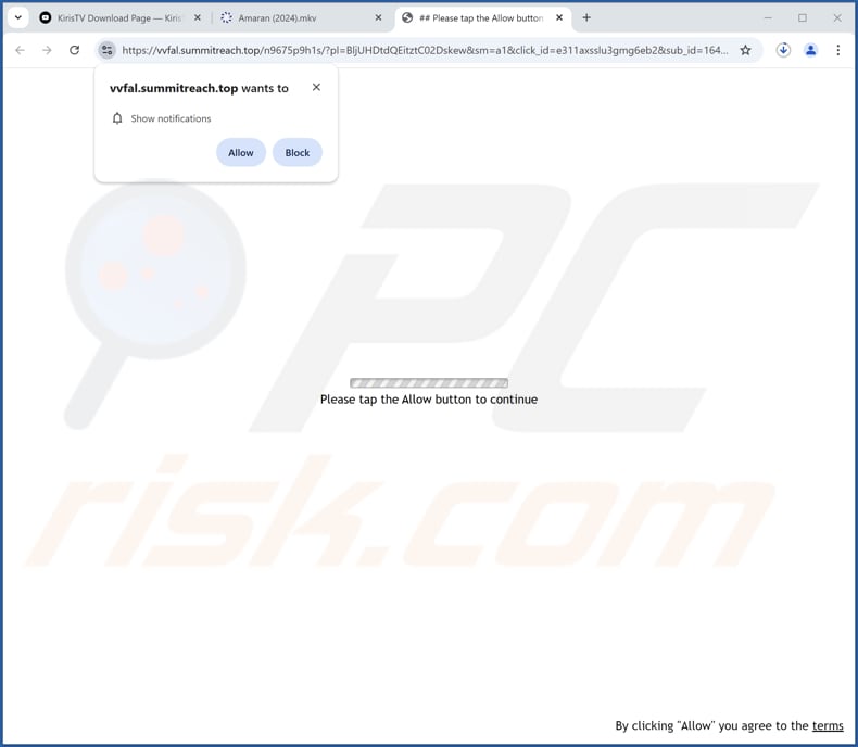 summitreach[.]top advertenties