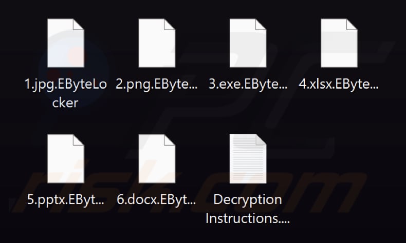 Bestanden versleuteld door EByte Locker ransomware (.EByteLocker extensie)