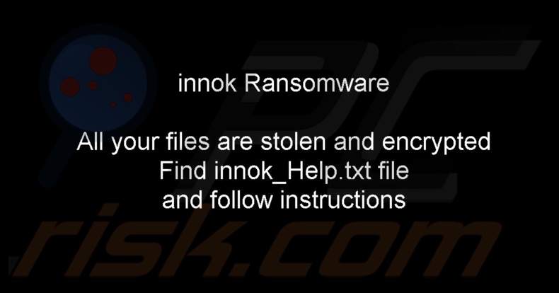 innok ransomware behang