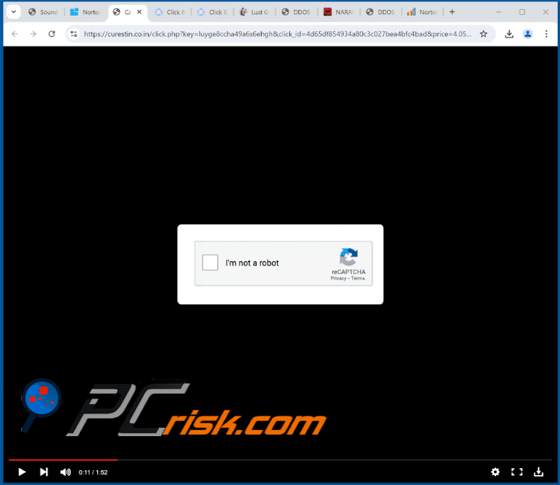 curestin.co[.]in website optreden (GIF)