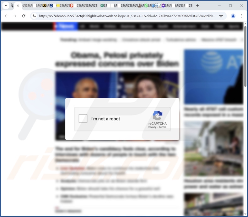 highlevelnetwork.co[.]in pop-up omleidingen