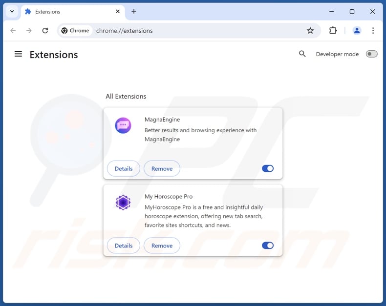 Aan hp-quicker.com gerelateerde Google Chrome-extensies verwijderen