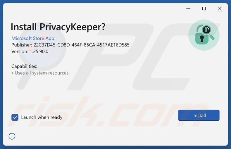PrivacyKeeper installatie van potentieel ongewenste toepassing