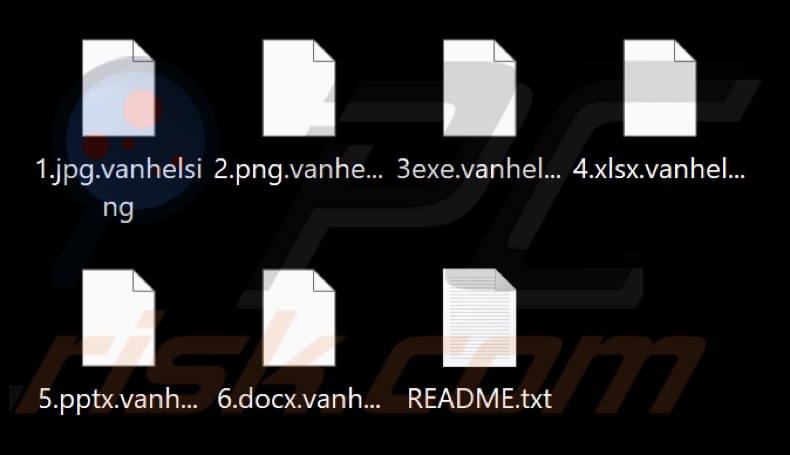 Bestanden versleuteld door VanHelsing ransomware (.vanhelsing extensie)