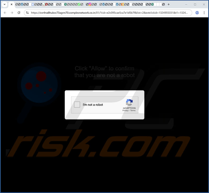 complexnetwork.co[.]in pop-up omleidingen