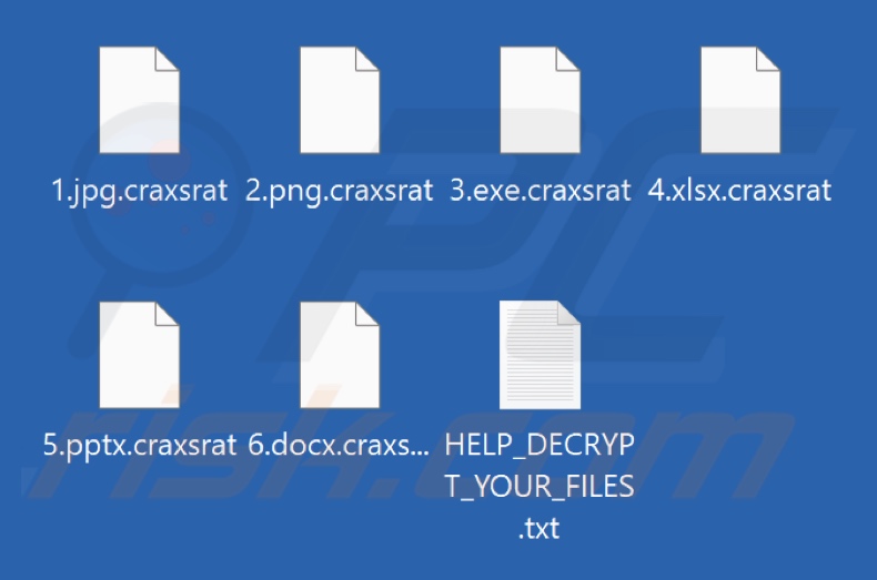 Bestanden versleuteld door Craxsrat ransomware (.craxsrat extensie)
