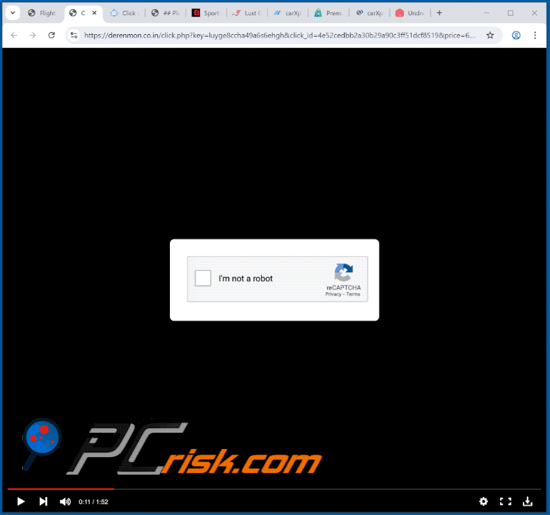 derenmon.co[.]in website optreden (GIF)