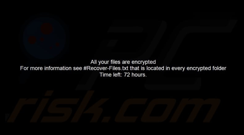 Nullhexxx ransomware behang