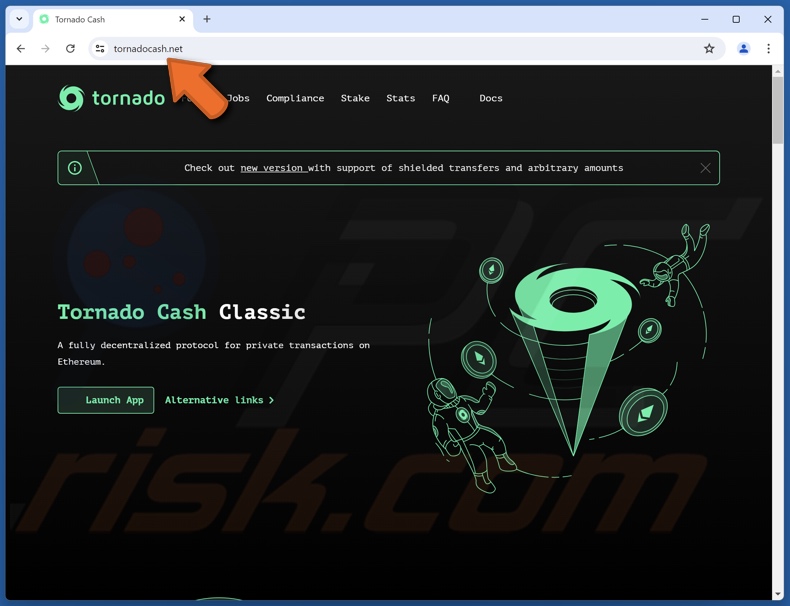 Tornado Cash oplichterij