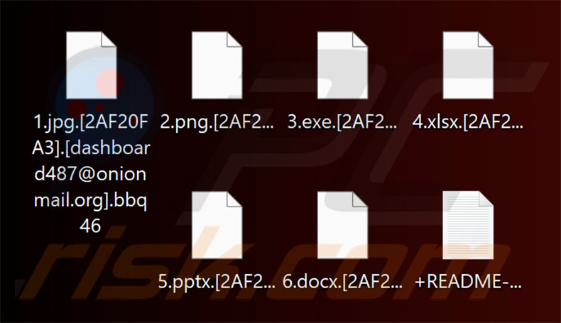 Bestanden versleuteld door Bbq-ransomware (extensie .bbq46)