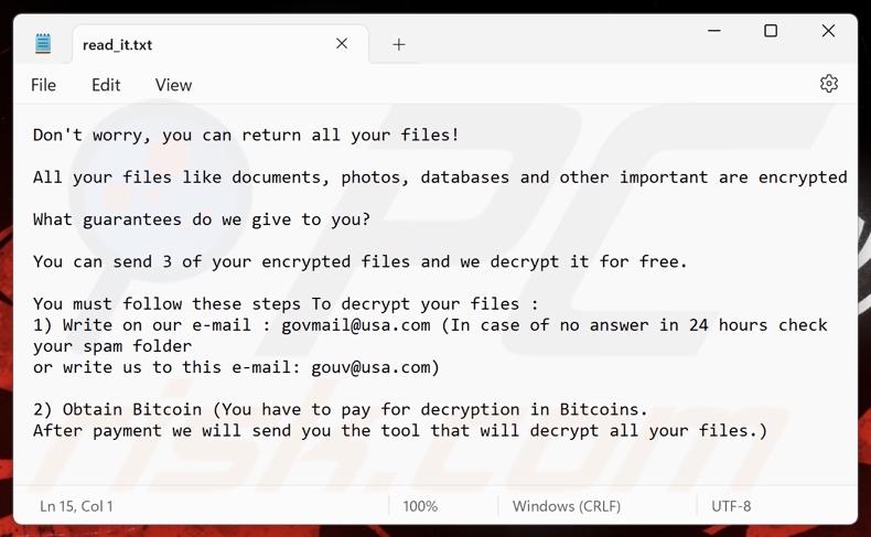 Govcrypt ransomware losgeldbrief (read_it.txt)