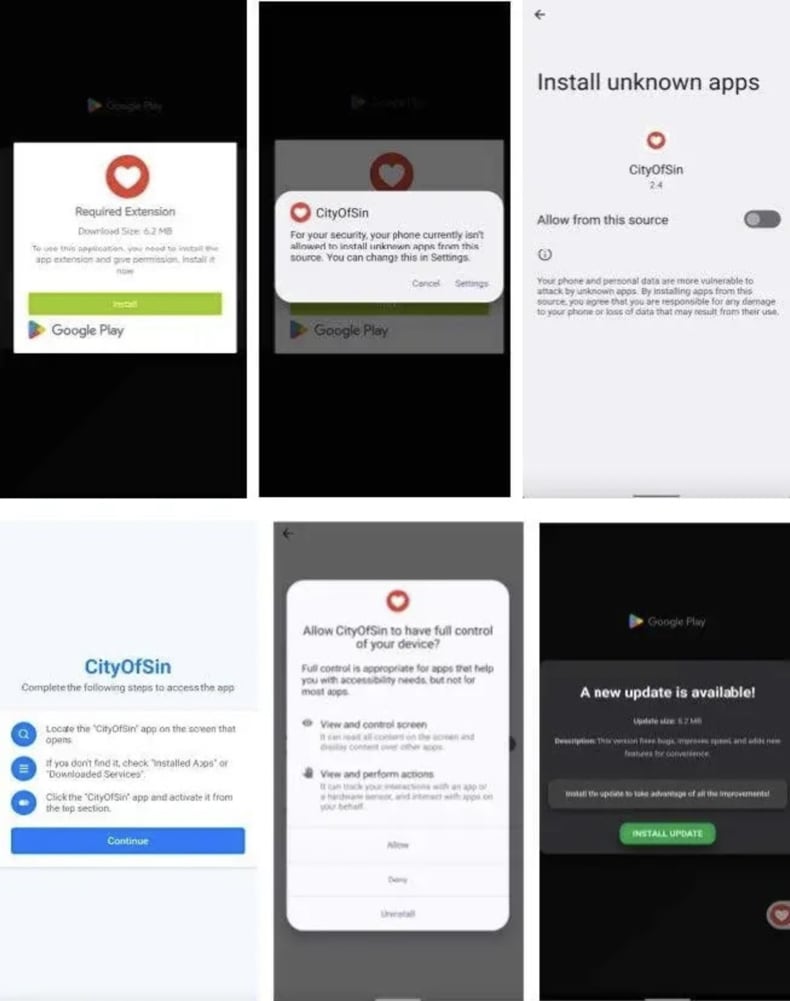 DoubleTrouble bankingtrojan interface voor het stelen van gegevens van het vergrendelingsscherm