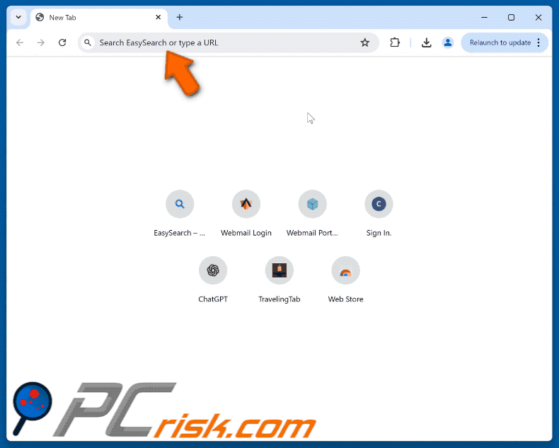 easy-search.pro leidt door naar bing.com