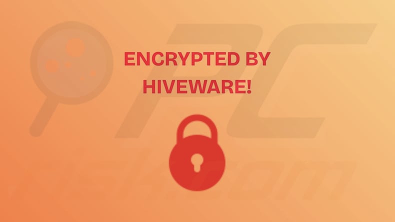 HiveWare ransomware wallpaper