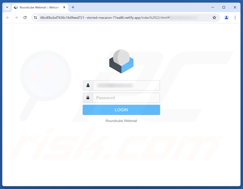 System Has Flagged Messages Due To Security Violations oplichtingsmail promootte phishingwebsite