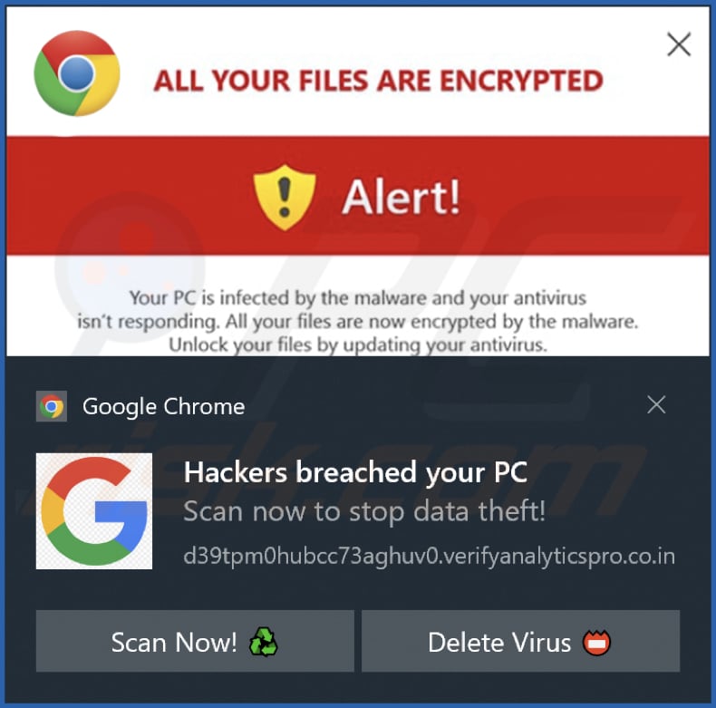 verifyanalyticspro.co[.]in melding