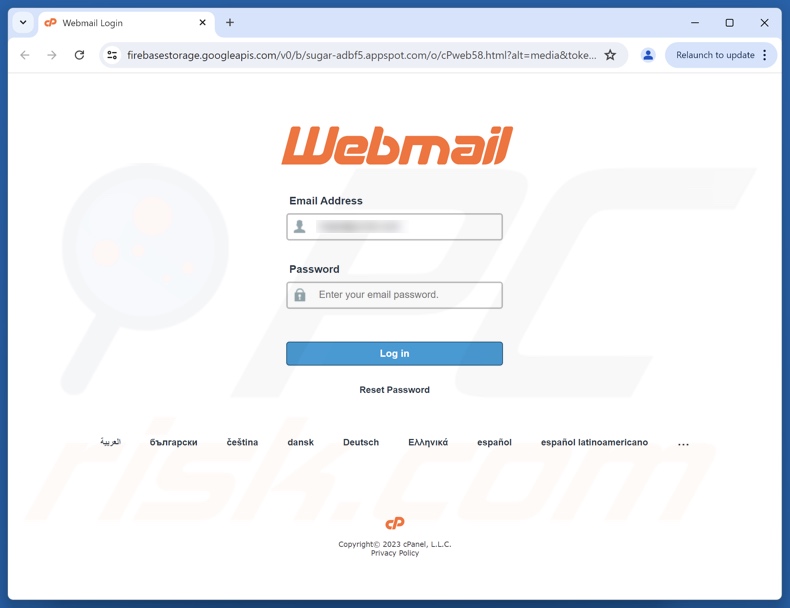 Uw accounttoegang moet opnieuw worden bevestigd scam-e-mail gepromote phishing-site