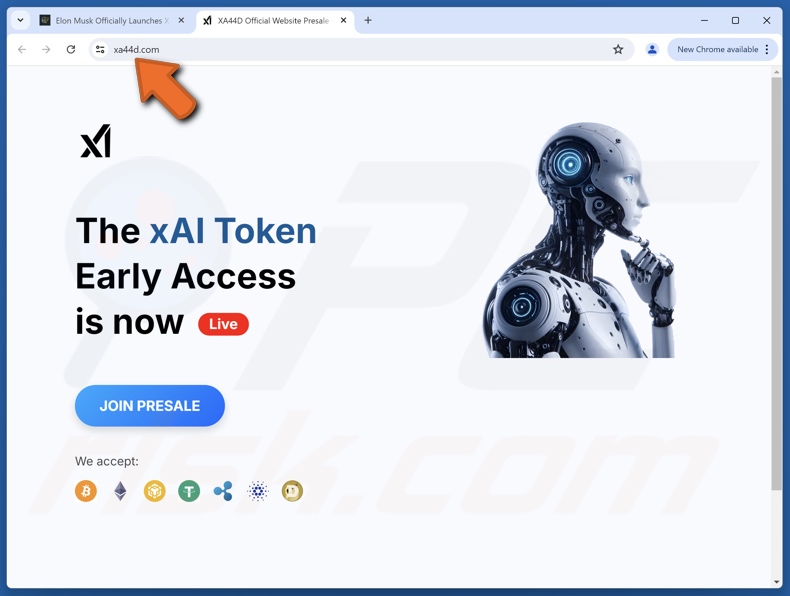 xAI token launch zwendel eerste pagina