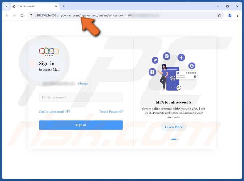 Meta Ads Critical Copyright Violations Email Oplichtings-phishingpagina