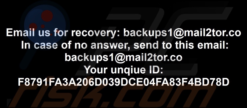 Bactor ransomware papel pintado