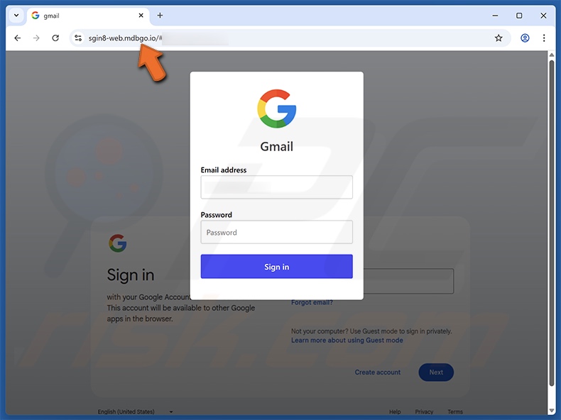 Changes In The cPanel Webmail Server frauduleuze e-mail promootte phishing-website