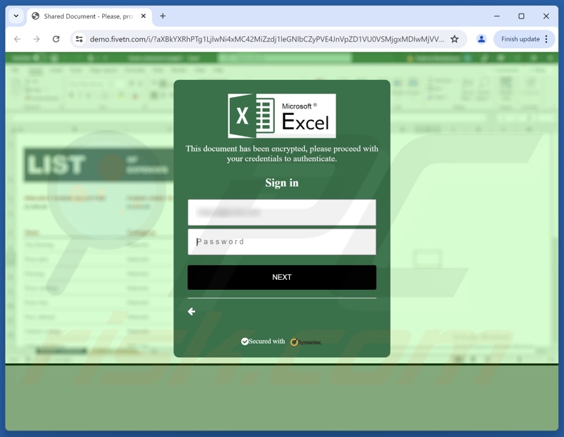 DHL - Shipment Registered To Your Email frauduleuze e-mail promootte phishing-website