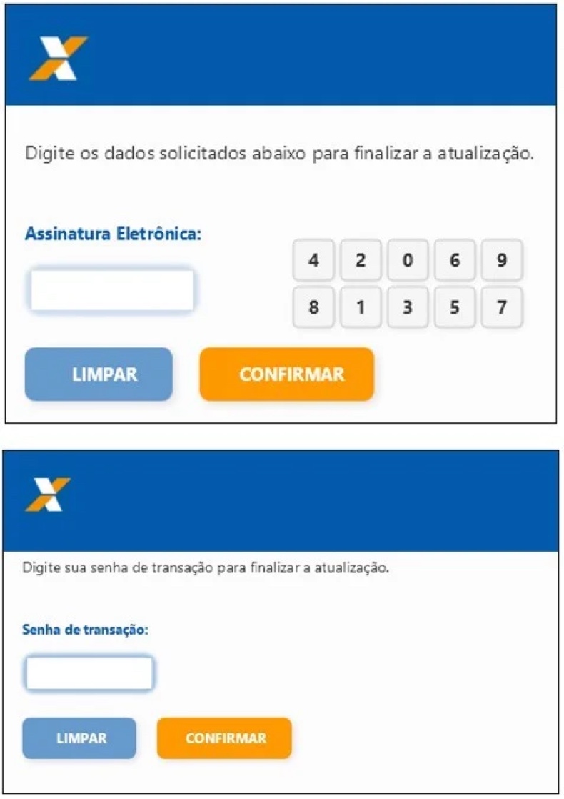 Eternidade malware weergegeven overlay