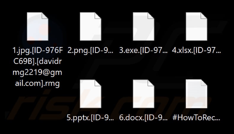 Bestanden versleuteld door Lord ransomware (extensie .rmg)