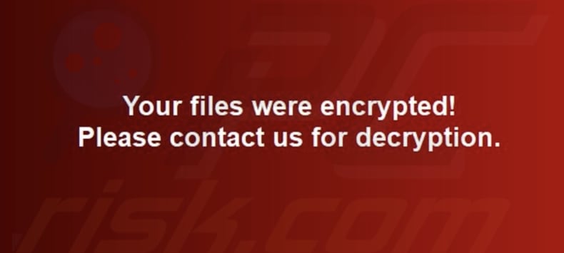 Asyl ransomware behang