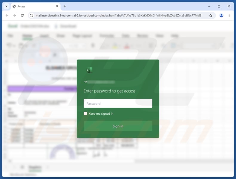 Completed Payment E-mailzwendel phishing site