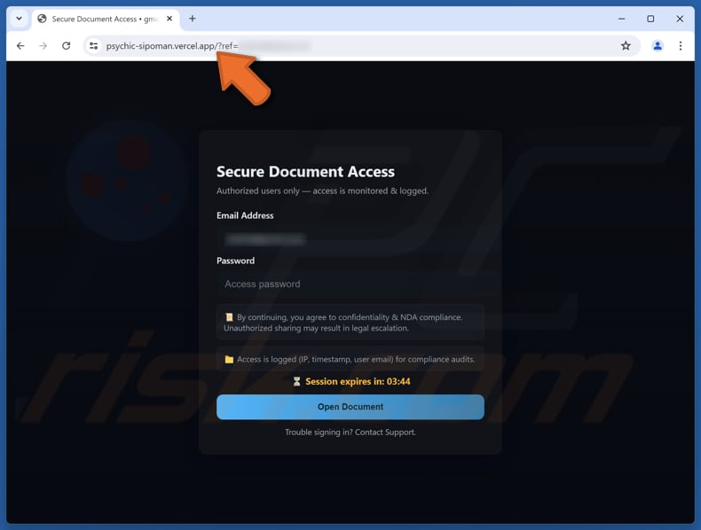 Contract Quote E-mailzwendel nep-pagina