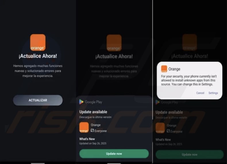 DroidLock malware loader app
