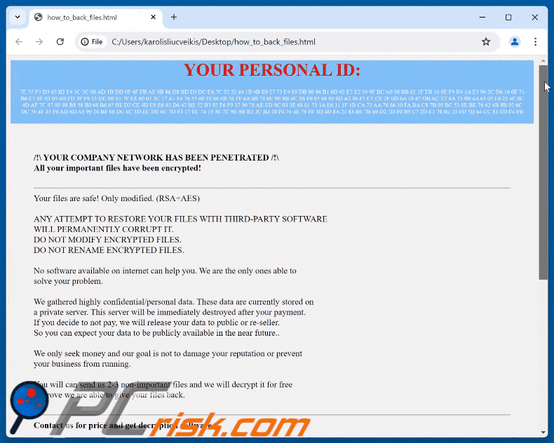Lockis ransomware losgeldbrief (how_to_back_files.html)