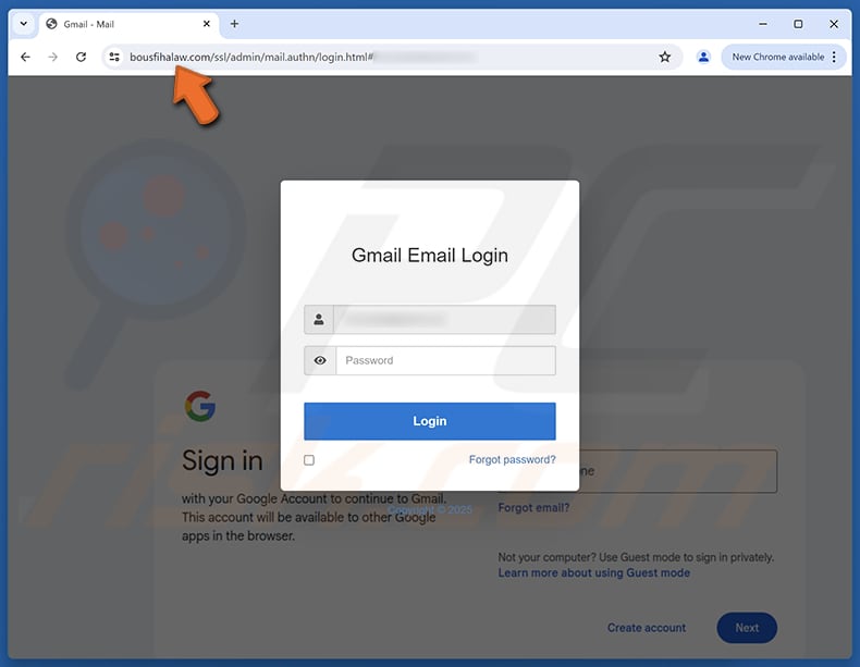Multiple Unusual Sign-In Attempts Detected E-mailzwendel phishingpagina