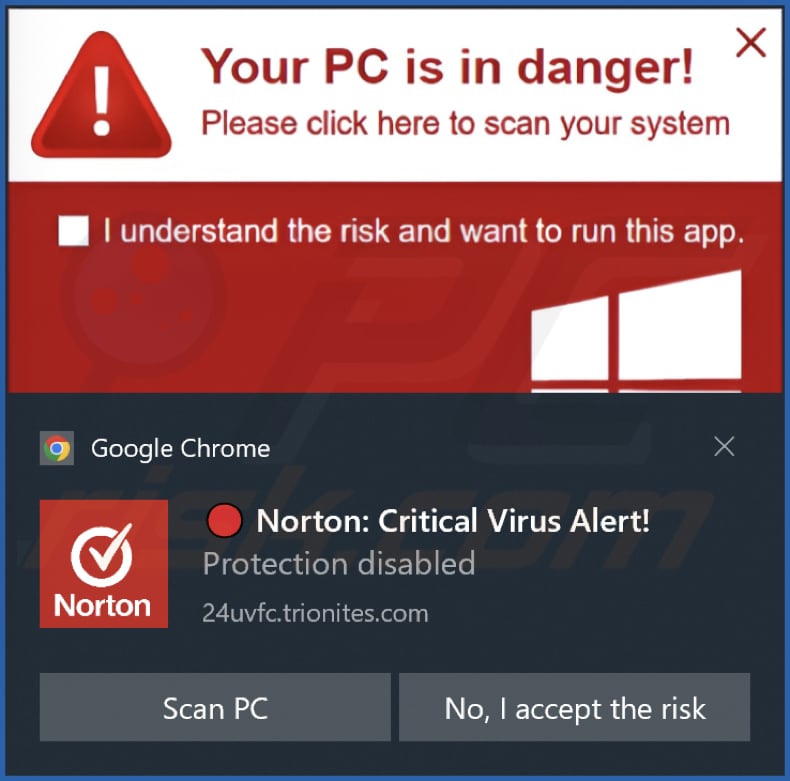 trionites[.]com kennisgeving