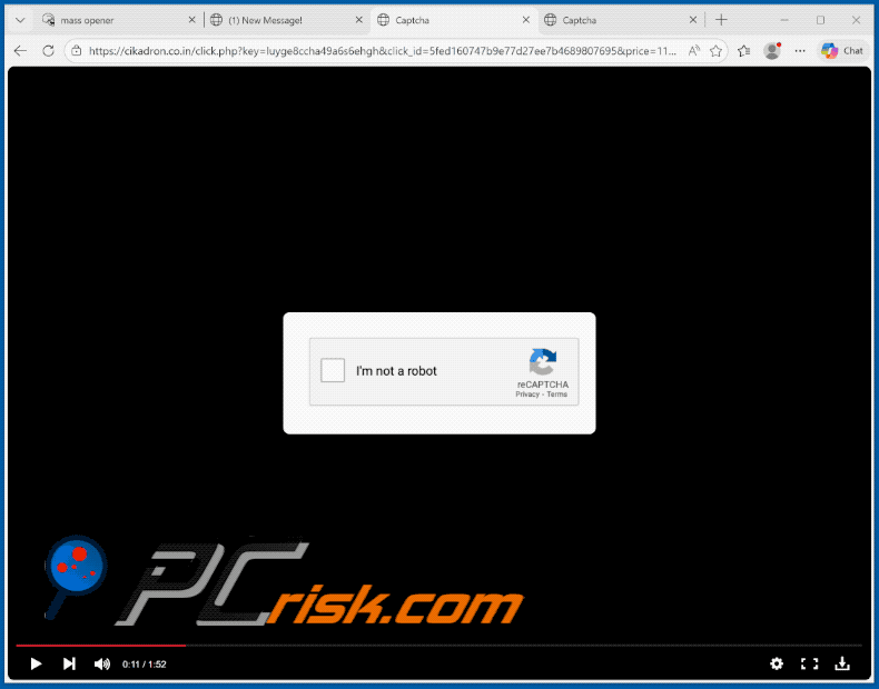 cikadron.co[.]in website uiterlijk (GIF)
