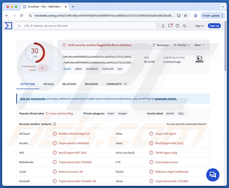 Phexia informatiestealer